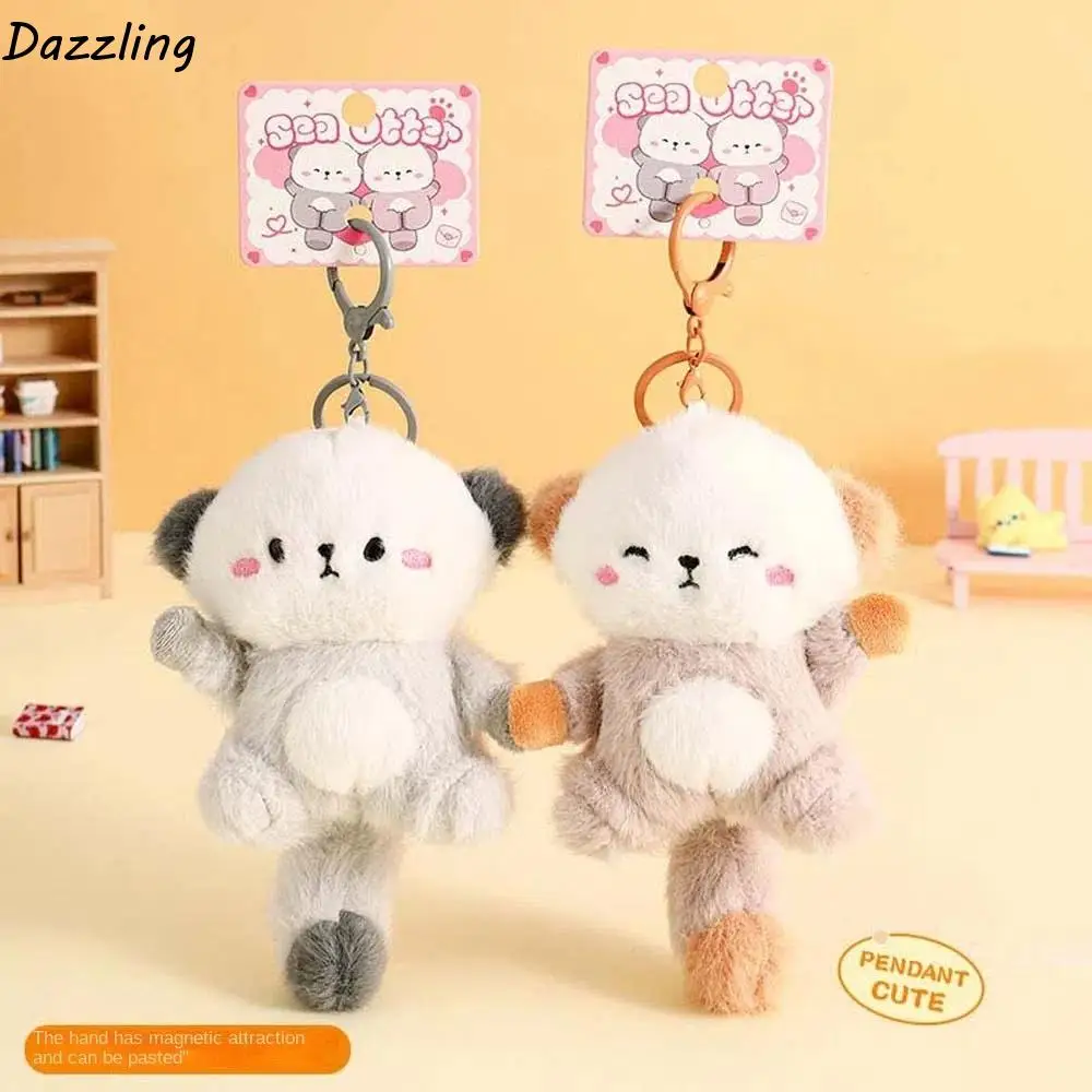 Magnetic Animals Doll Cartoon Otter Keychain Decorations Soft Stuffed Plush Otter Bag Pendant Bag Hanging Keys Accessories
Magnetic Animals Doll Cartoon Otter Keychain Decorations Soft Stuffed Plush Otter Bag Pendant Bag Hanging Keys Accessories