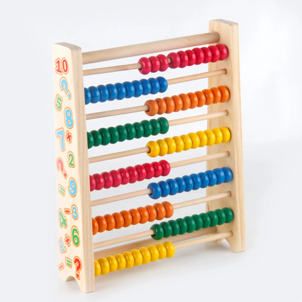 10 Stalls Abacus Frame Wooden Math Toys Safe Smooth Kids Beads Calculation Early Education Children Gifts Odorless Quality
10 Stalls Abacus Frame Wooden Math Toys Safe Smooth Kids Beads Calculation Early Education Children Gifts Odorless Quality