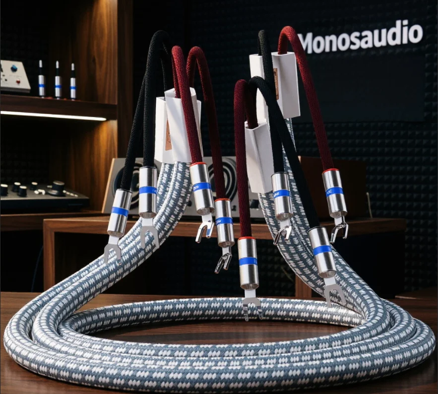 Monosaudio S802S6R 99.9998% Copper Silver hybrid 4.2Sq Audio Speaker Cables 11AWG Hi-End Performance Loudspeaker Wire
Monosaudio S802S6R 99.9998% Copper Silver hybrid 4.2Sq Audio Speaker Cables 11AWG Hi-End Performance Loudspeaker Wire