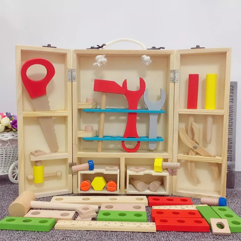 Children's Repair Toolbox Simulation Assembly Screw Nut Early Education Building Blocks Play House Puzzle Toys
Children's Repair Toolbox Simulation Assembly Screw Nut Early Education Building Blocks Play House Puzzle Toys