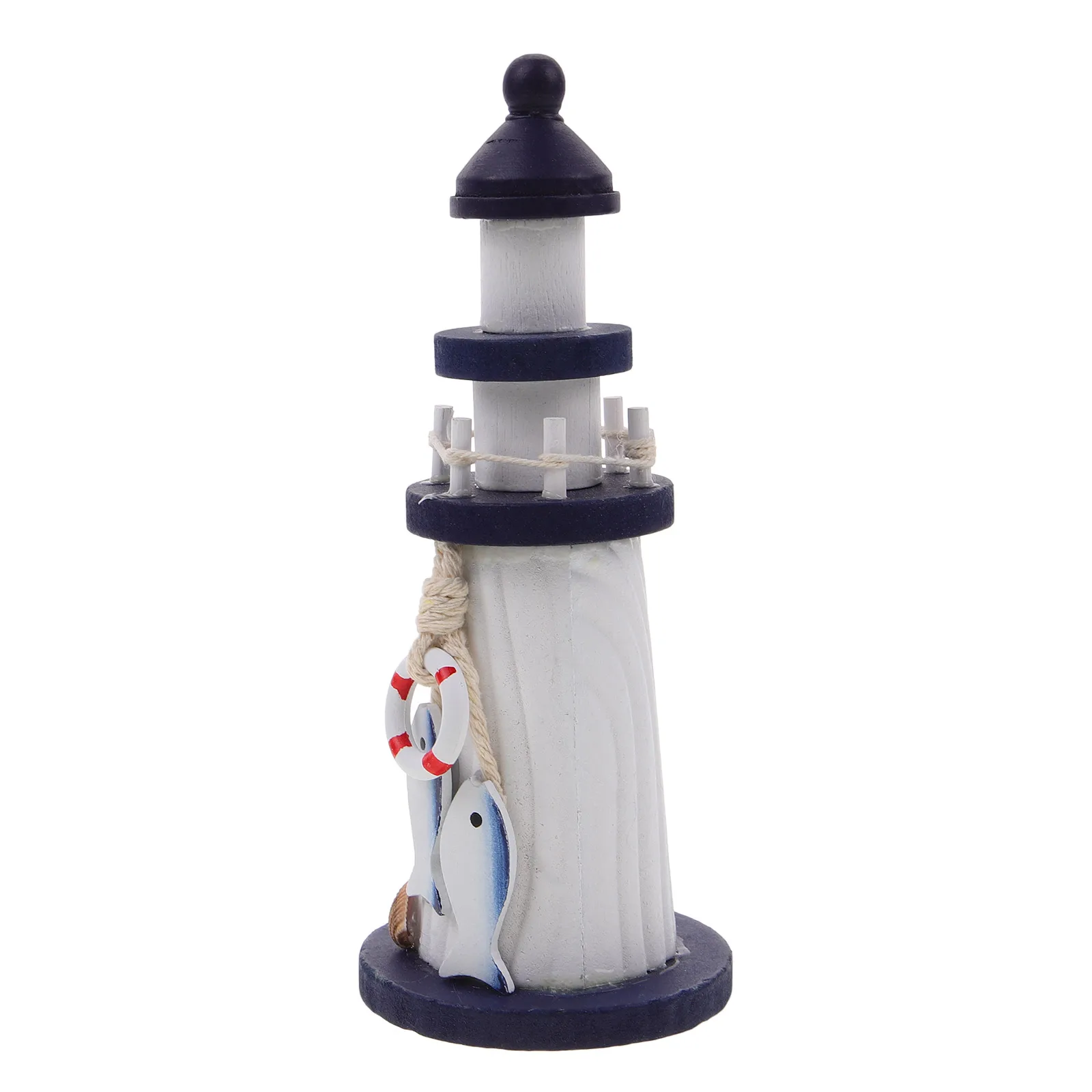 Wooden Lighthouse Coastal Decor MA22109E Mediterranean Style Home Desktop Ocean Statue Nautical Lighthouse Model Garden
Wooden Lighthouse Coastal Decor MA22109E Mediterranean Style Home Desktop Ocean Statue Nautical Lighthouse Model Garden