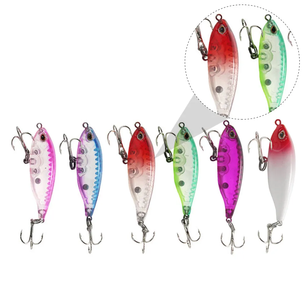 Набор из 6 реалистичных 3D-имитаций искусственных рыболовных приманок с яркими цветами и реалистичным движением для пресной и соленой воды
Набор из 6 реалистичных 3D-имитаций искусственных рыболовных приманок с яркими цветами и реалистичным движением для пресной и соленой воды