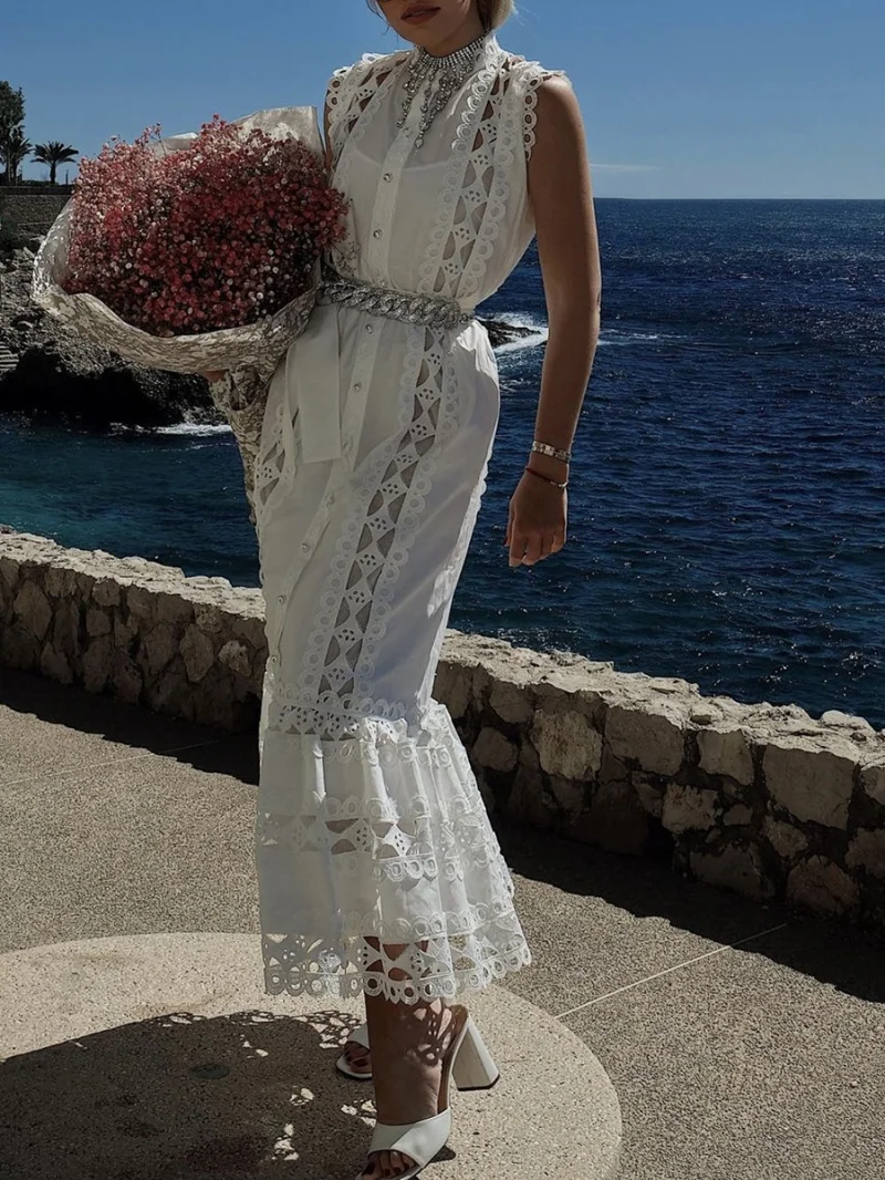 Elegant Hollow Out Embroidery Splicing Boho Dress Summer Clothing Women 2026 Sleeveless Maxi Long Dresses Evening Party Dress
Elegant Hollow Out Embroidery Splicing Boho Dress Summer Clothing Women 2026 Sleeveless Maxi Long Dresses Evening Party Dress