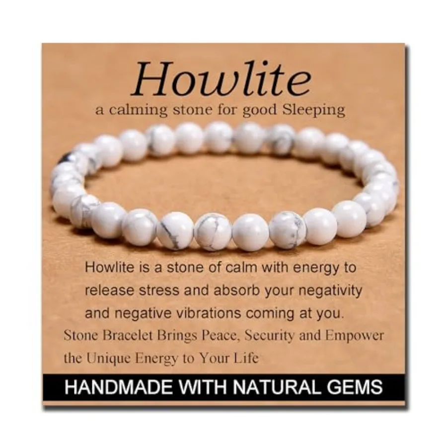 Handmade Yoga Stretch Elastic Bracelet Natural Stone Crystal Healing Power Energy Gifts for Unisex Adult
Handmade Yoga Stretch Elastic Bracelet Natural Stone Crystal Healing Power Energy Gifts for Unisex Adult
