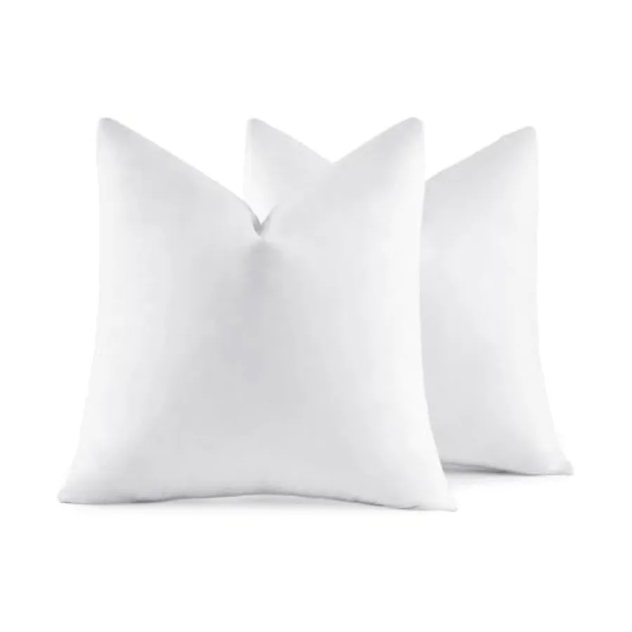 x Pillow Inserts, Set of Down Feather Throw Pillows for Couch Sofa Bed, Decorative Fluffy Throw Pillow serts Cotton Fabric, Whi
x Pillow Inserts, Set of Down Feather Throw Pillows for Couch Sofa Bed, Decorative Fluffy Throw Pillow serts Cotton Fabric, Whi