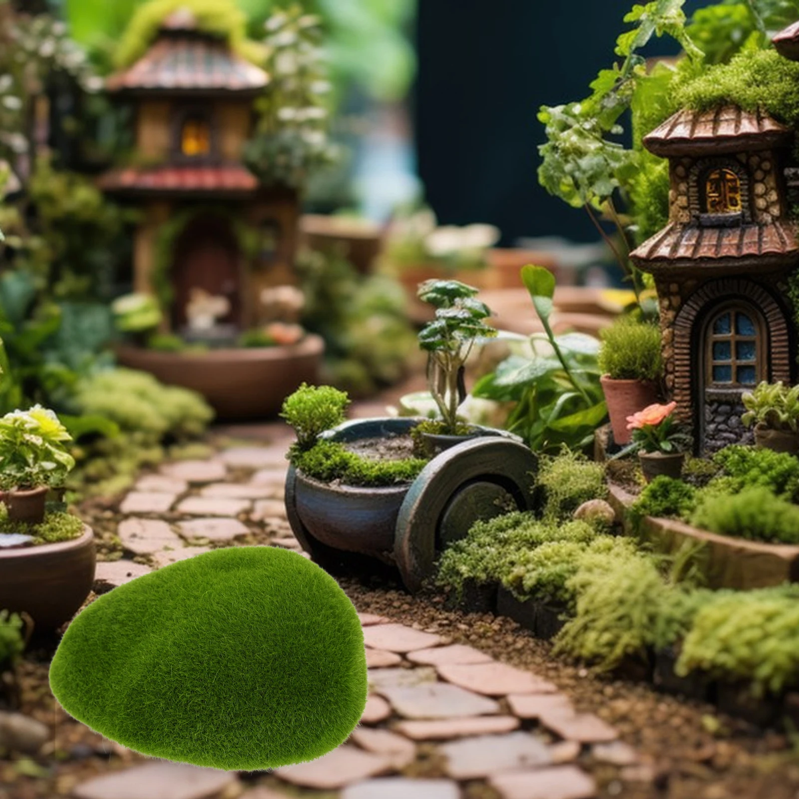 1 PCS Artificial Moss Stone 9x12cm Simulation Plant Decor Rock for DIY Garden False Landscape Props Realistic Faux Moss Stone
1 PCS Artificial Moss Stone 9x12cm Simulation Plant Decor Rock for DIY Garden False Landscape Props Realistic Faux Moss Stone
