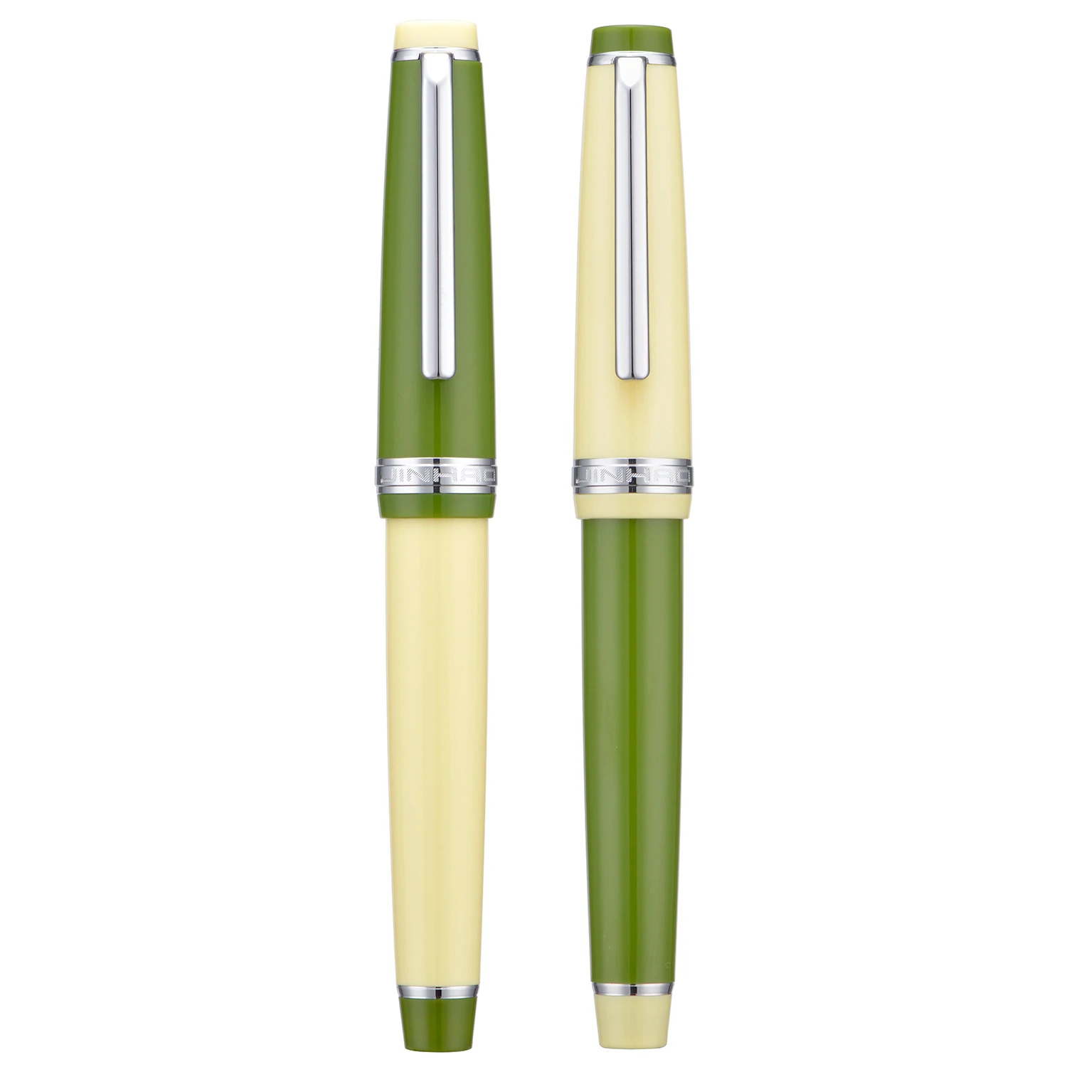 Перьевая ручка Jinhao 82, 2 шт., перо EF и F из смолы, набор ручек для письма с зелеными и желтыми серебряными отделками
Перьевая ручка Jinhao 82, 2 шт., перо EF и F из смолы, набор ручек для письма с зелеными и желтыми серебряными отделками