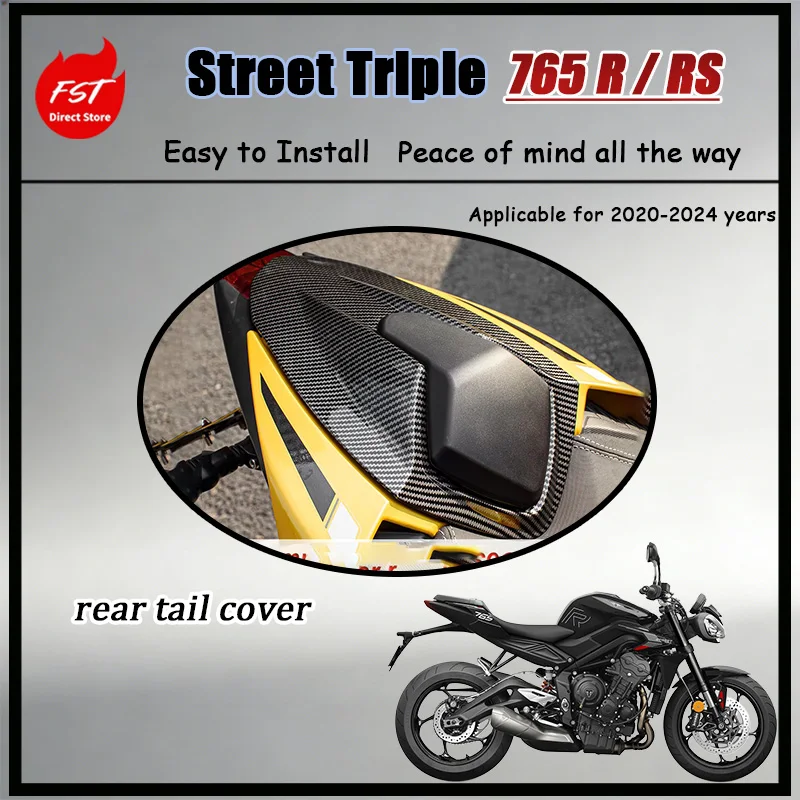 For Street Triple 765 R RS Rear Tail Solo Hump Cover 20-24 Professional Grade Mold Production Accurate Holes for Quick Install
For Street Triple 765 R RS Rear Tail Solo Hump Cover 20-24 Professional Grade Mold Production Accurate Holes for Quick Install