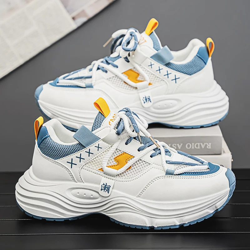 Retro Skateboard Shoes Men High Top Lace Up Wear Resistant Sole Comfortable Support Footwear Trendy Street Style Casual Shoes
Retro Skateboard Shoes Men High Top Lace Up Wear Resistant Sole Comfortable Support Footwear Trendy Street Style Casual Shoes