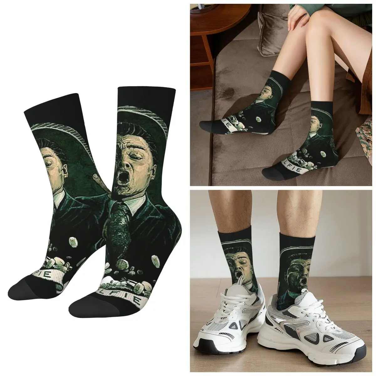 All Seasons Wall Street Werewolf Dollar Socks Harajuku Crew Socks Super Soft Stockings for Men Women Christmas Gifts
All Seasons Wall Street Werewolf Dollar Socks Harajuku Crew Socks Super Soft Stockings for Men Women Christmas Gifts