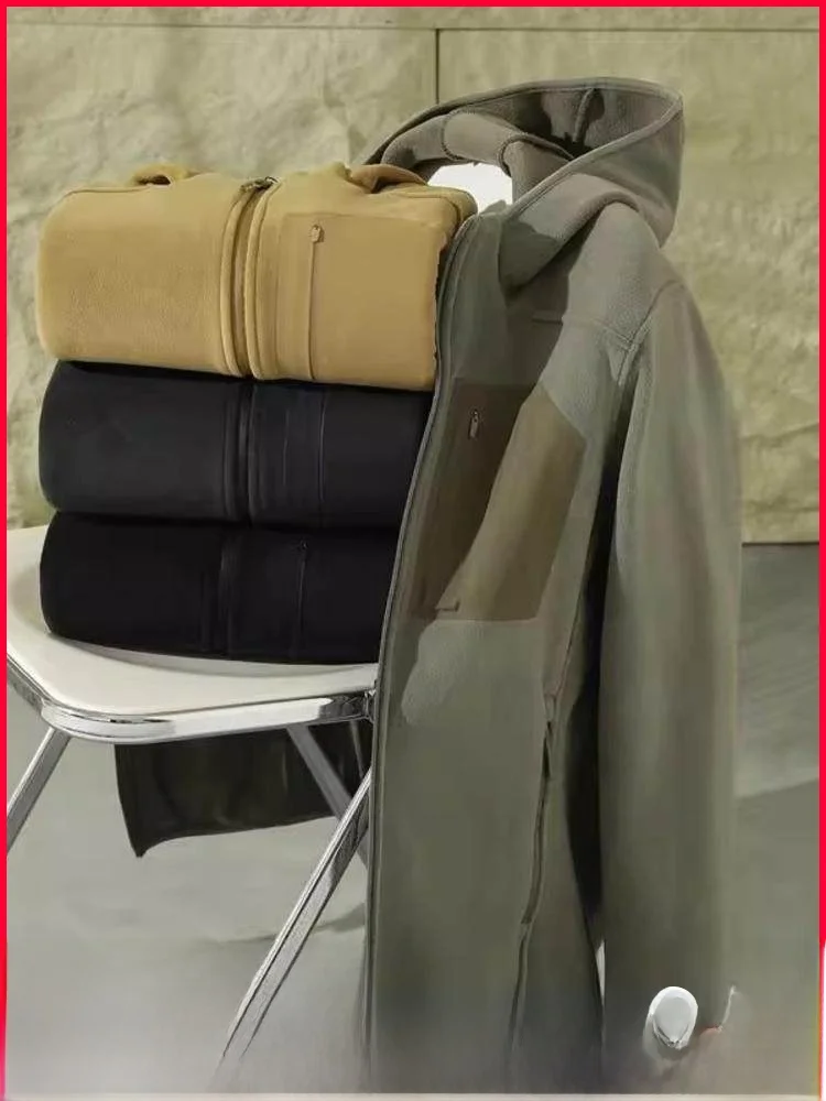 Outdoor Men's Double-Sided High-Densi Fce Warm Hooded Jaet Zipper Coat Tech Warm Youth Trend Autumn Winter Thiened P...
Outdoor Men's Double-Sided High-Densi Fce Warm Hooded Jaet Zipper Coat Tech Warm Youth Trend Autumn Winter Thiened P...