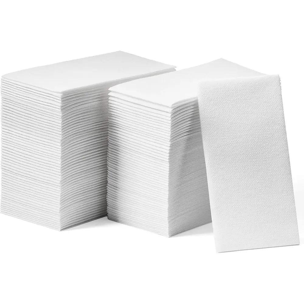 Reusable Linen-Feel 12 x 17 Hand Towels - Soft and Absorbent for Home, Kitchen, or Events (50 Pack), White
Reusable Linen-Feel 12 x 17 Hand Towels - Soft and Absorbent for Home, Kitchen, or Events (50 Pack), White