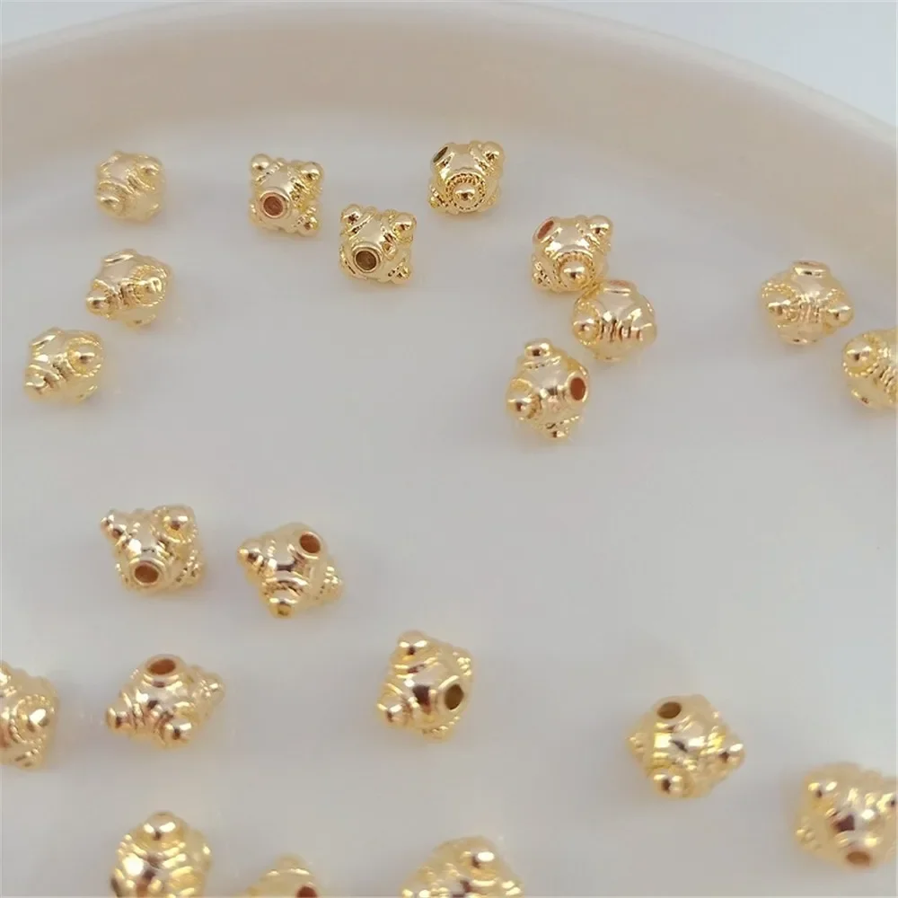 14K Gold-plated Beads, Bucket Beads Harley Dragonfly Beads, Loose Beads, DIY Handmade Jewelry Accessories
14K Gold-plated Beads, Bucket Beads Harley Dragonfly Beads, Loose Beads, DIY Handmade Jewelry Accessories
