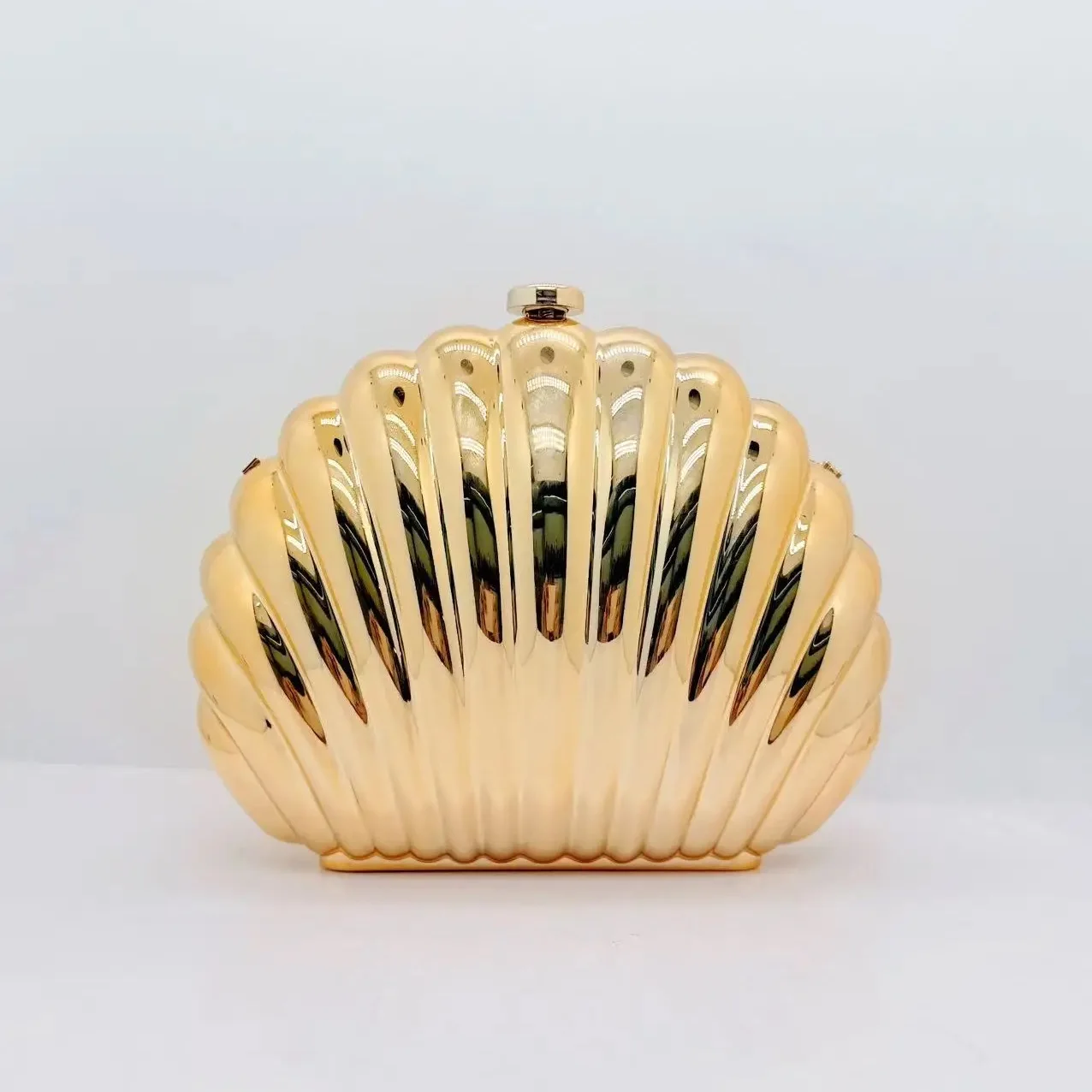 2025 Women Silver Gold Mini Shell Shaped Fashionable Frame Chain Shoulder Crossbody Evening Bag Suitable For Going Out
2025 Women Silver Gold Mini Shell Shaped Fashionable Frame Chain Shoulder Crossbody Evening Bag Suitable For Going Out