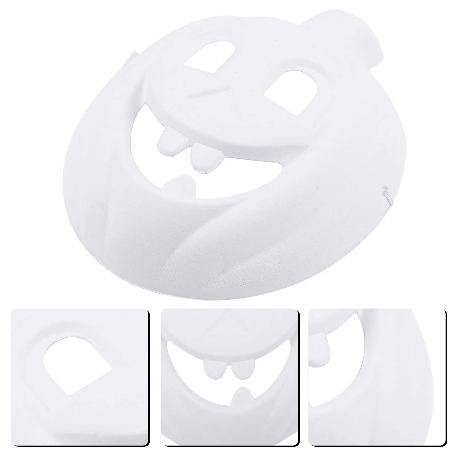 4Pcs Paper Pulp Blank Halloween Pumpkin Masks DIY Painting for Kids Birthday School Masquerade Mask Masquerade Mask
4Pcs Paper Pulp Blank Halloween Pumpkin Masks DIY Painting for Kids Birthday School Masquerade Mask Masquerade Mask