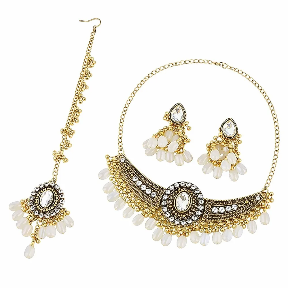 Alloy Tassel Wings Shaped Jewelry Sets Indian Style Shining Rhinestone Jewelry Set Exquisite Necklace Earrings Set for Women
Alloy Tassel Wings Shaped Jewelry Sets Indian Style Shining Rhinestone Jewelry Set Exquisite Necklace Earrings Set for Women