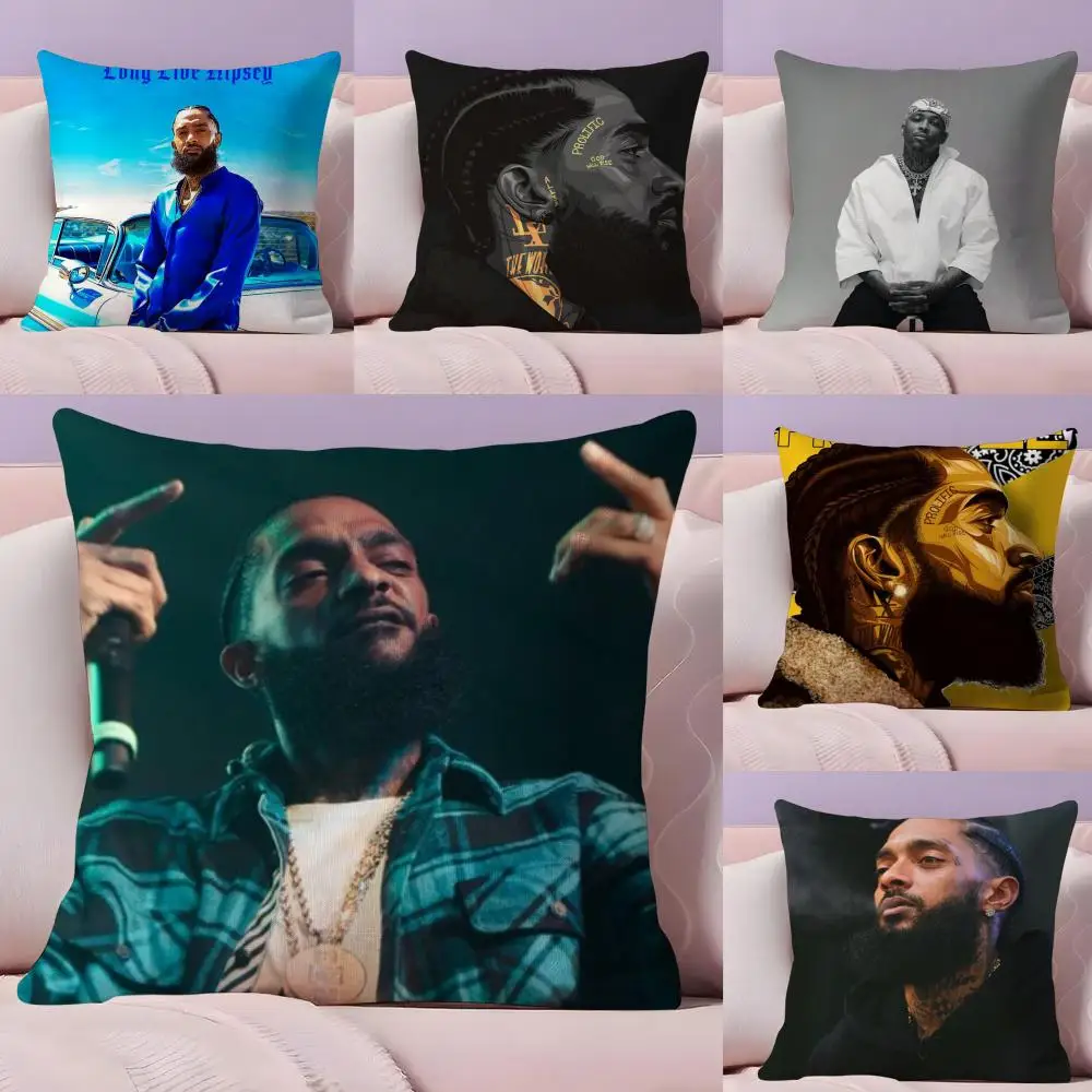 N-Nipsey Hussle R-RAP Cushion Cover Plush Fabric Soft Double-Sided Printed Sofa Warm Winter Home Gift Pillow Cover
N-Nipsey Hussle R-RAP Cushion Cover Plush Fabric Soft Double-Sided Printed Sofa Warm Winter Home Gift Pillow Cover