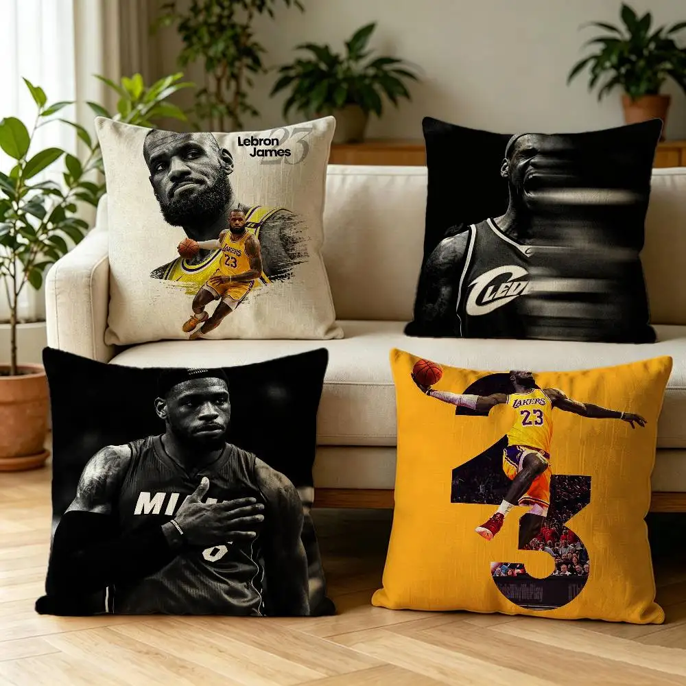 Basketball Lebron James 23 Double-sided print Pillow Case for Sofa Living Room Home office Decor Protective Cover
Basketball Lebron James 23 Double-sided print Pillow Case for Sofa Living Room Home office Decor Protective Cover