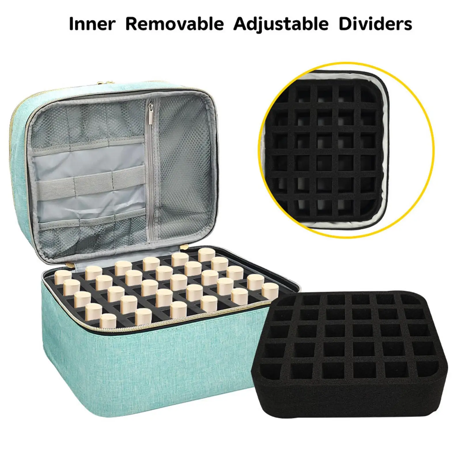 Nail Polish Organizer Portable Gel Nail Polish Storage Box for Home Salon
Nail Polish Organizer Portable Gel Nail Polish Storage Box for Home Salon
