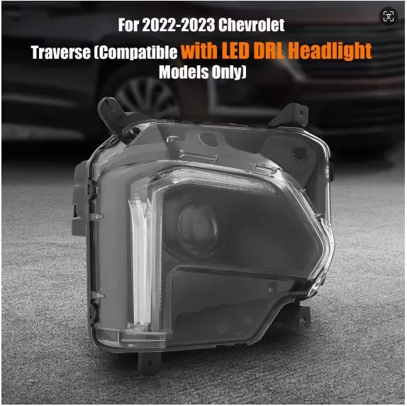 For 2022-2023 Chevrolet Traverse LED Models 12V Right Side Headlight 85596376 Headlamp Assembly
For 2022-2023 Chevrolet Traverse LED Models 12V Right Side Headlight 85596376 Headlamp Assembly