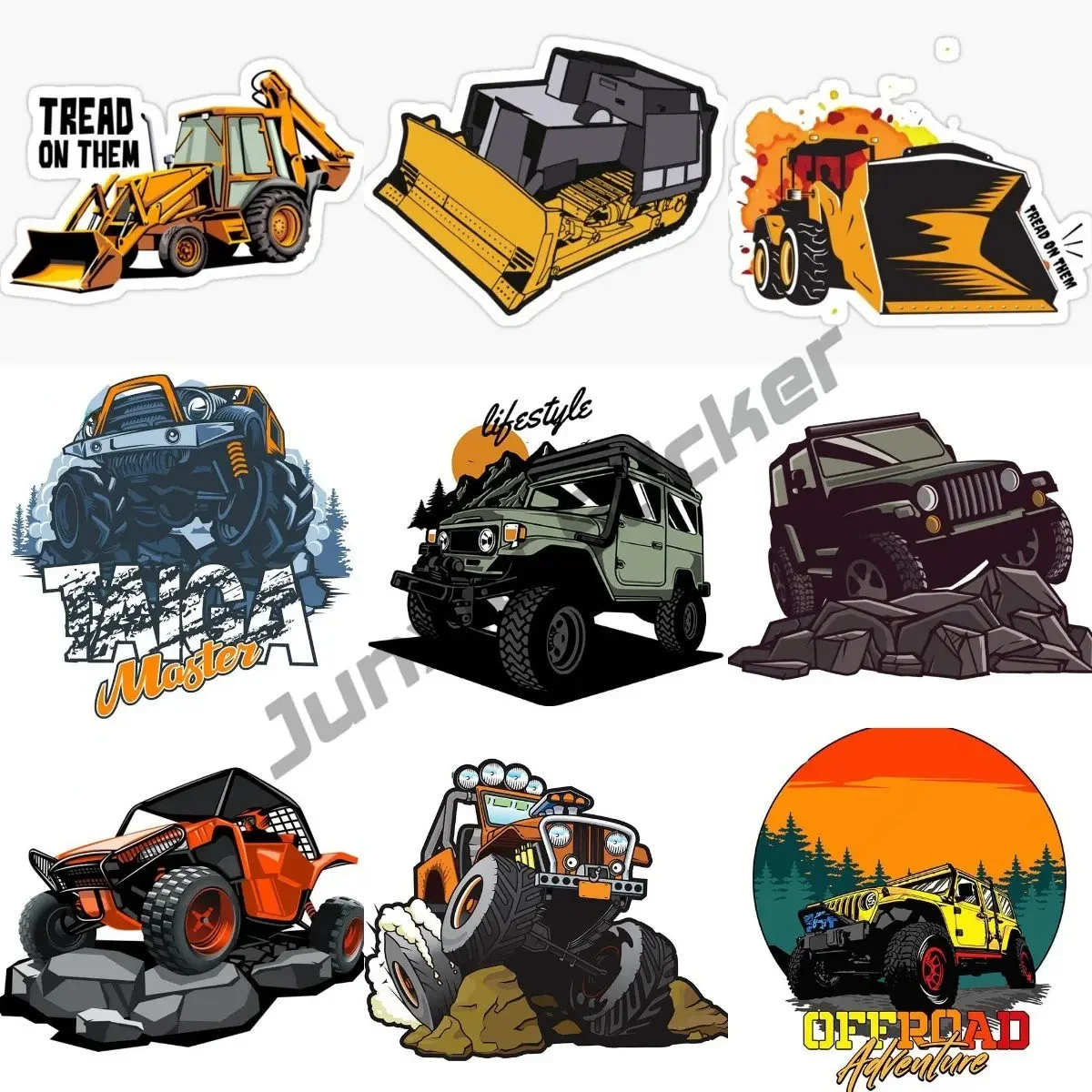 Off Road Killdozer Sticker Motorcycle Car Bumper Window Stickers Fashion Fine Decal Vinyl Waterproof Decor on Bumper Rear Window
Off Road Killdozer Sticker Motorcycle Car Bumper Window Stickers Fashion Fine Decal Vinyl Waterproof Decor on Bumper Rear Window