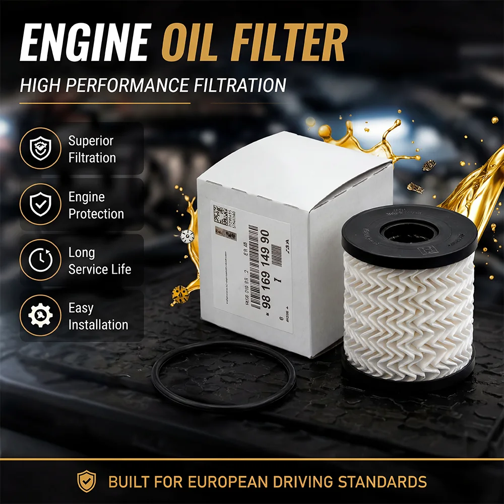 Brand New 9818914980 1109CK 1109AH Engine Oil Filter For Peugeot 206 207 307 308 408 508 3008 5008 Citroen C2 C3 C4 C5 C4L DS3
Brand New 9818914980 1109CK 1109AH Engine Oil Filter For Peugeot 206 207 307 308 408 508 3008 5008 Citroen C2 C3 C4 C5 C4L DS3