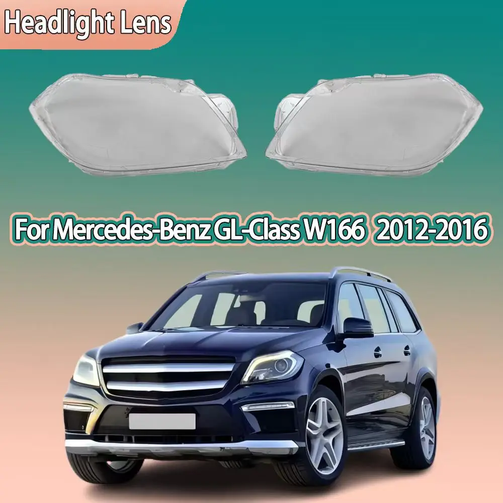 Car Front Headlight Cover Lampshade Lampcover Caps Headlamp Shell For Benz GL-Class W166 GL350 GL500 2012 20132014 2015 2016
Car Front Headlight Cover Lampshade Lampcover Caps Headlamp Shell For Benz GL-Class W166 GL350 GL500 2012 20132014 2015 2016
