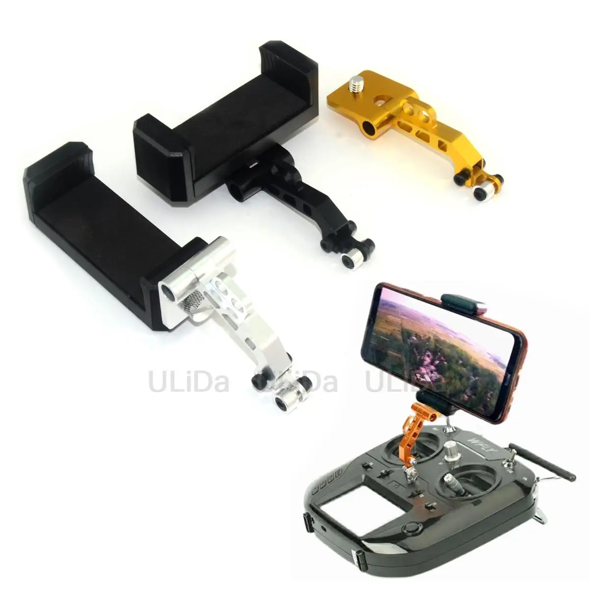 Monitor Phone Holder Clip Bracket Mount Support FlySky FS-i6 i6S Remote Controller RC Transmitter Drone RC Multicopter Parts
Monitor Phone Holder Clip Bracket Mount Support FlySky FS-i6 i6S Remote Controller RC Transmitter Drone RC Multicopter Parts