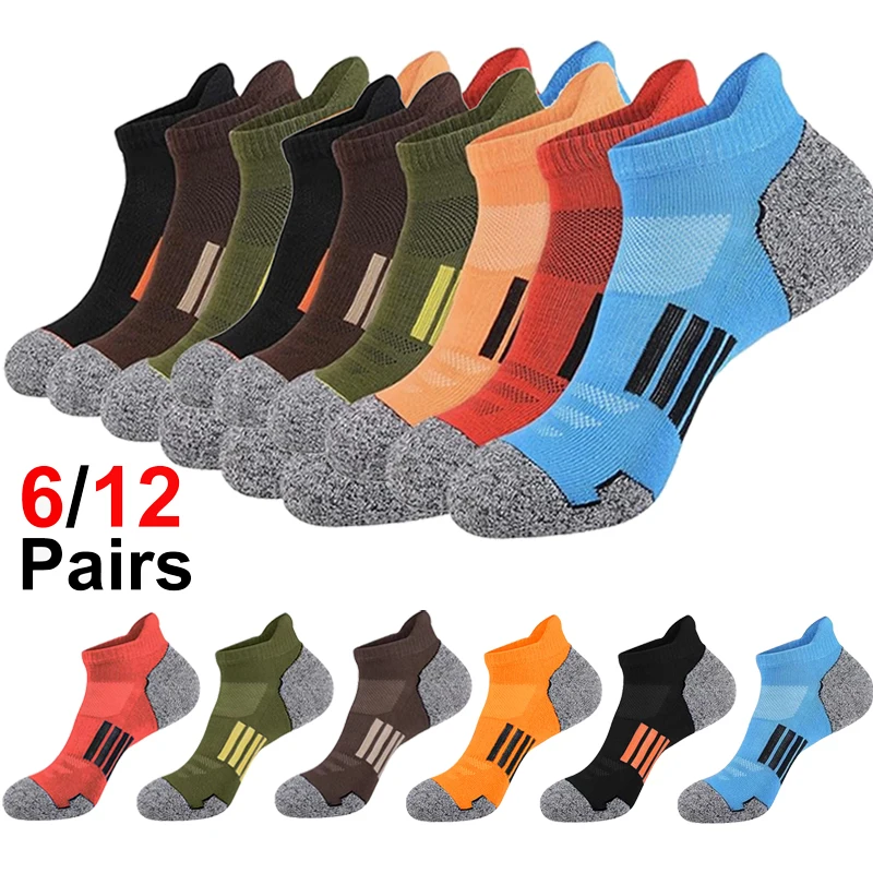 12Pairs Unisex Breathable Sports Boat Socks Knit Short European Sizes 33-46 for Children And Adults
12Pairs Unisex Breathable Sports Boat Socks Knit Short European Sizes 33-46 for Children And Adults