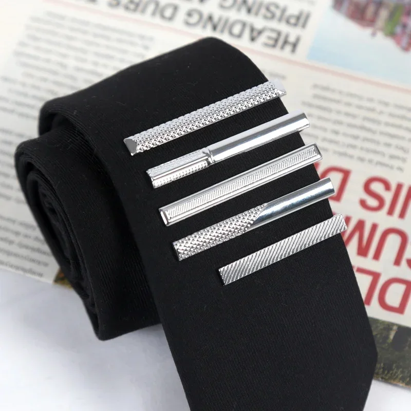 Classics Metal Silver Color Tie Clip for Men Simple Bar Clasp Practical Necktie Clasp Clip Gentleman Tie Pin for Accessories
Classics Metal Silver Color Tie Clip for Men Simple Bar Clasp Practical Necktie Clasp Clip Gentleman Tie Pin for Accessories