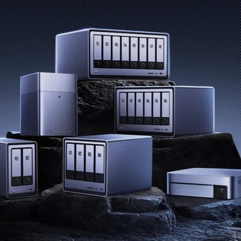 Six-bit NAS network storage hard disk home server