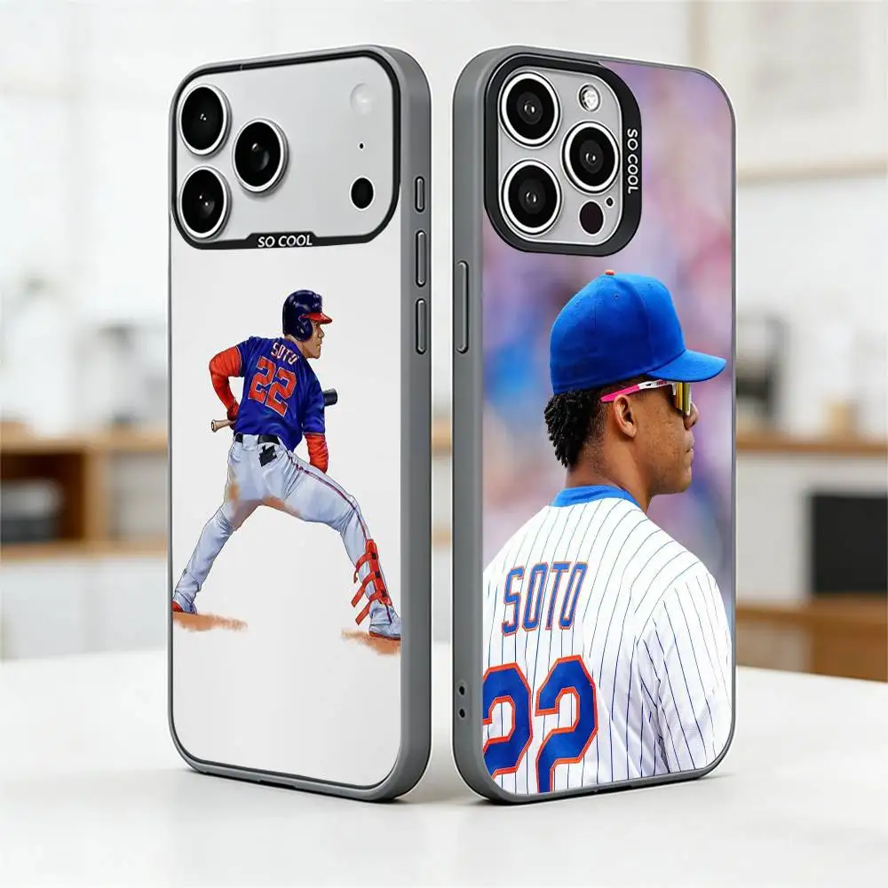 Baseball Juan Soto Phone Case For iPhone 17,16,15,14,13,12,11 Plus,Pro Max,XS,Colorful Silver Phone case Funda Cover
Baseball Juan Soto Phone Case For iPhone 17,16,15,14,13,12,11 Plus,Pro Max,XS,Colorful Silver Phone case Funda Cover