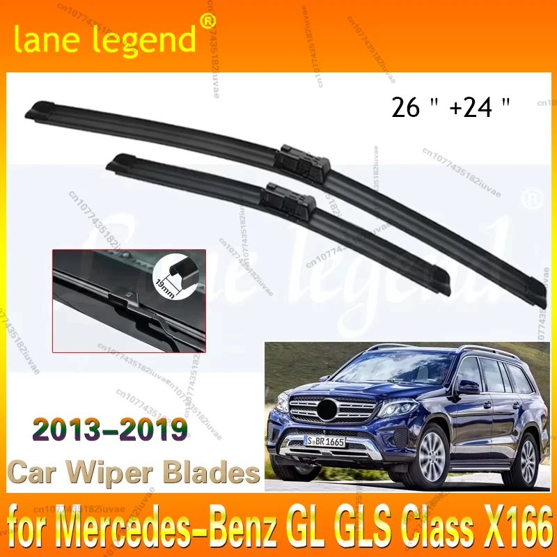 Car Wiper Blades for Mercedes-Benz GL GLS Class X166 2013~2019 Front Windscreen Wipers Car Accessories 2014 2015 2016 2017 2018
Car Wiper Blades for Mercedes-Benz GL GLS Class X166 2013~2019 Front Windscreen Wipers Car Accessories 2014 2015 2016 2017 2018