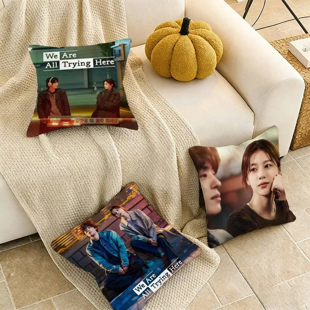 We are trying here kdrama Pillow Case for Sofa Living Room Home office Decor Protective Cover
We are trying here kdrama Pillow Case for Sofa Living Room Home office Decor Protective Cover