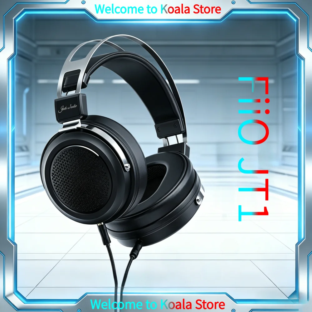 FiiO JT1 3.5mm Wired Studio Headphones with Mic, HiFi Sound, 50mm Driver, Recording & PC Gaming Headset
FiiO JT1 3.5mm Wired Studio Headphones with Mic, HiFi Sound, 50mm Driver, Recording & PC Gaming Headset