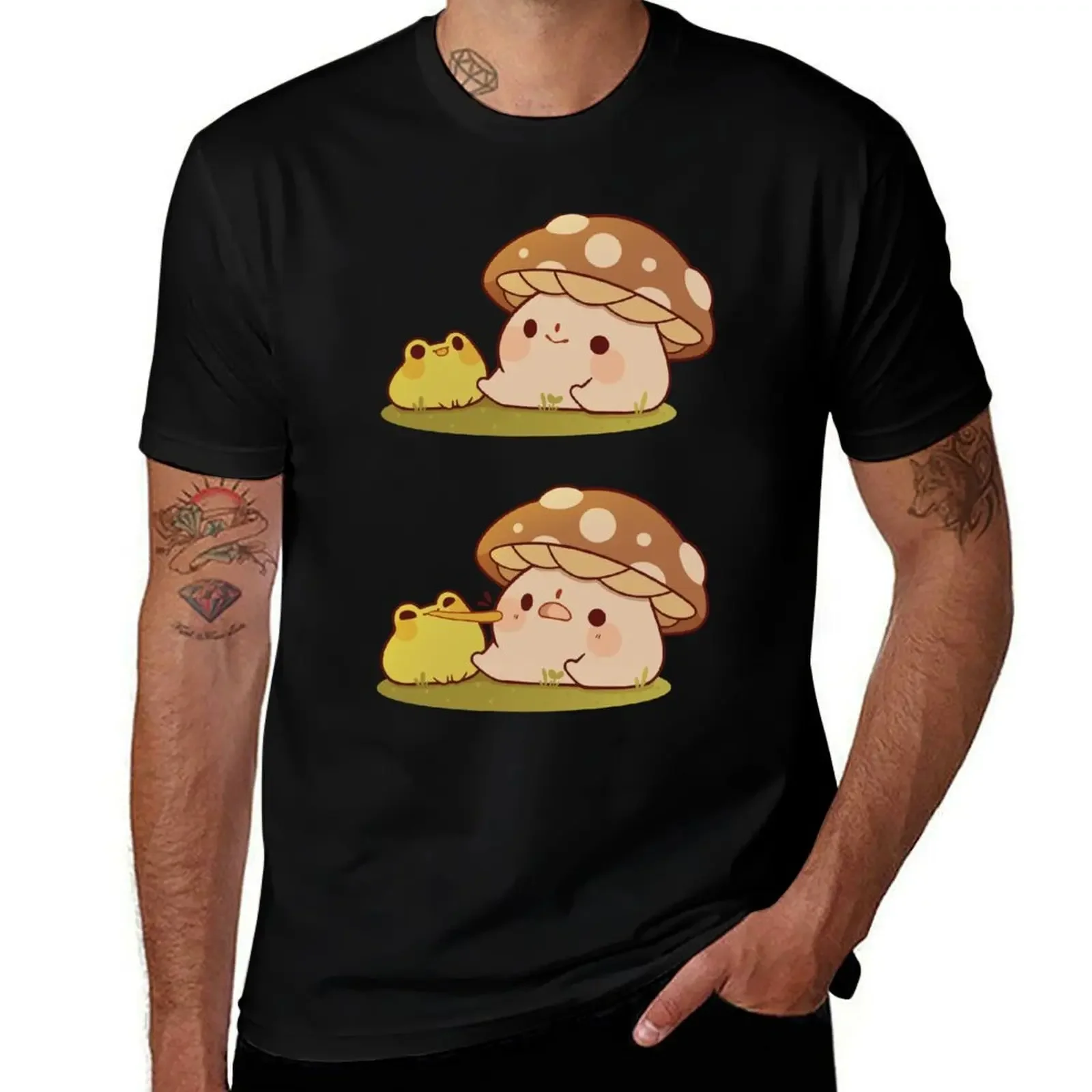 Frog kiss T-Shirt fashion shirts affliction shirts new edition Short sleeve tee designer t shirt men
Frog kiss T-Shirt fashion shirts affliction shirts new edition Short sleeve tee designer t shirt men