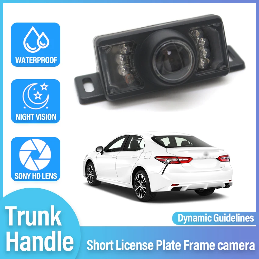 140 Degree Wide Angle Short License Plate Frame Camera 7 LED infrared Night Vision Waterproof Car Rear View reverse Camera
140 Degree Wide Angle Short License Plate Frame Camera 7 LED infrared Night Vision Waterproof Car Rear View reverse Camera