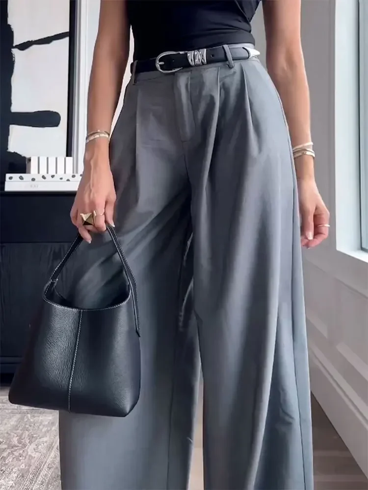 GELITAYIN New Autumn Women Trousers Fashion Streetwear Zippers Button Pants Lady Sexy Solid Simple Versatile Knitted Casual Slim
GELITAYIN New Autumn Women Trousers Fashion Streetwear Zippers Button Pants Lady Sexy Solid Simple Versatile Knitted Casual Slim