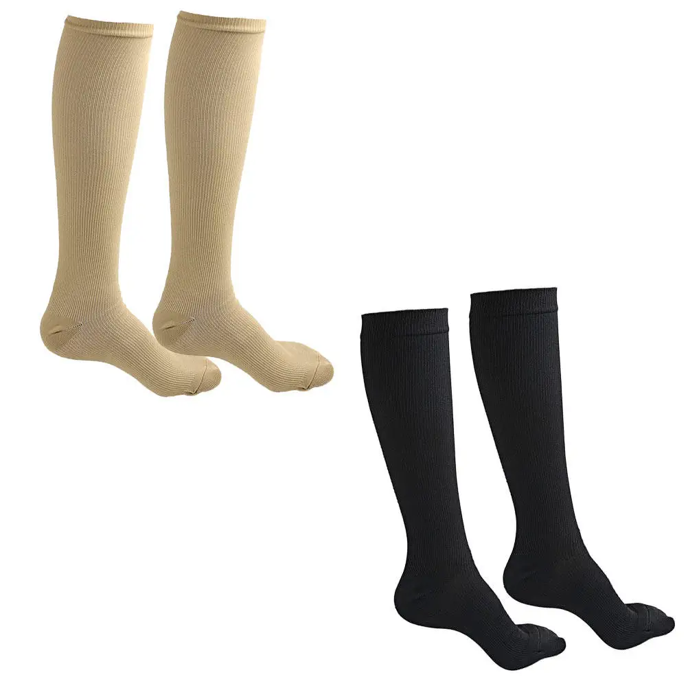 2Pairs Premium Compression Knee High Socks for Men Women Sports Walking Running Travel Recovery Breathable Long Stockings Tube
2Pairs Premium Compression Knee High Socks for Men Women Sports Walking Running Travel Recovery Breathable Long Stockings Tube