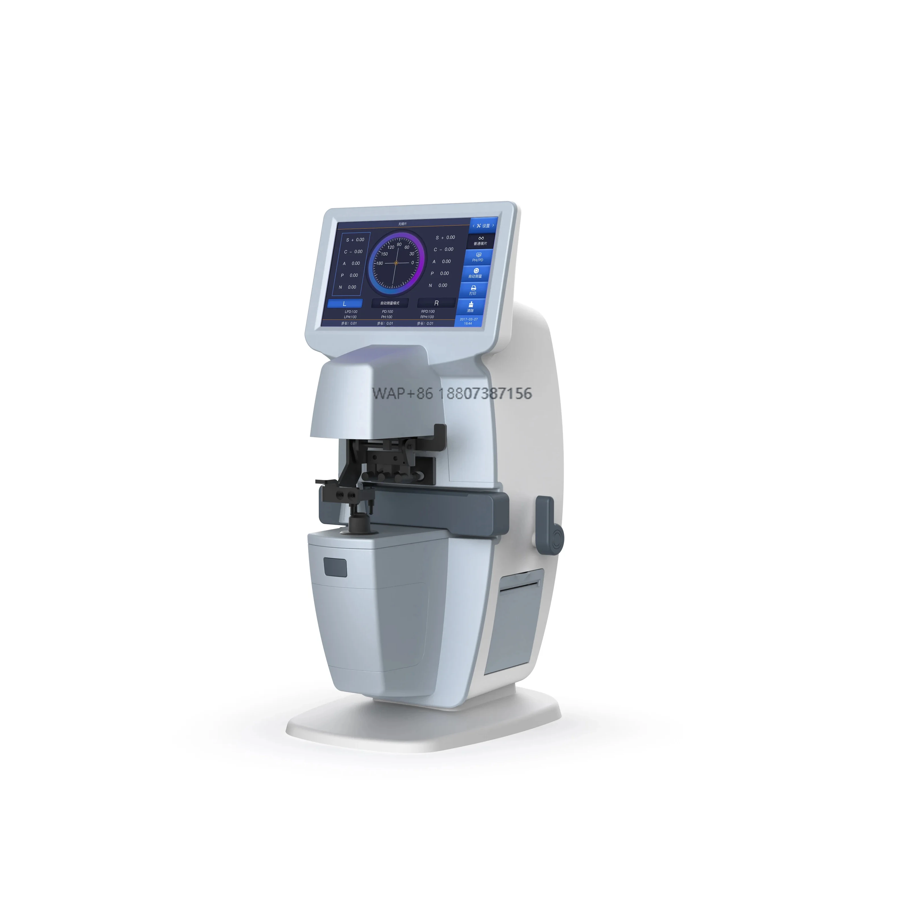 Automatic Digital Lensometer with Touchable Color Screen Optics Instruments for Sale
Automatic Digital Lensometer with Touchable Color Screen Optics Instruments for Sale