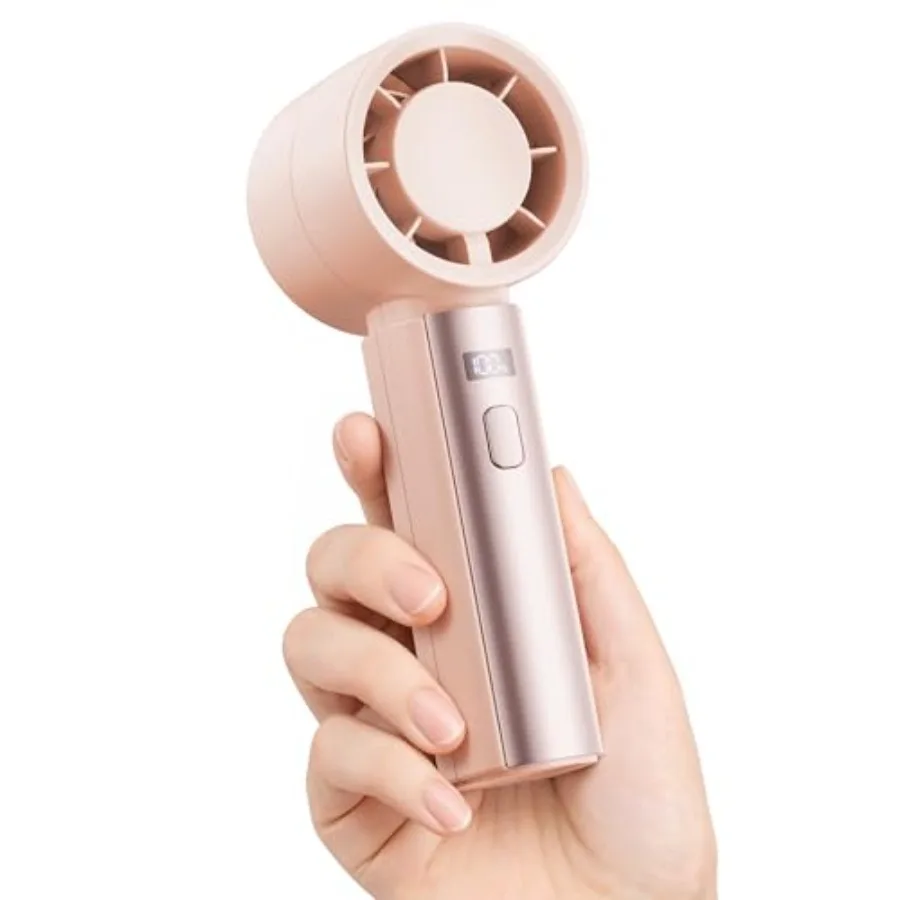 Small Handheld Personal Fan, Powerful High Speed Turbo Cooling, USB Rechargeable Mini Portable Fan for Travel, Outdoor Essentia
Small Handheld Personal Fan, Powerful High Speed Turbo Cooling, USB Rechargeable Mini Portable Fan for Travel, Outdoor Essentia
