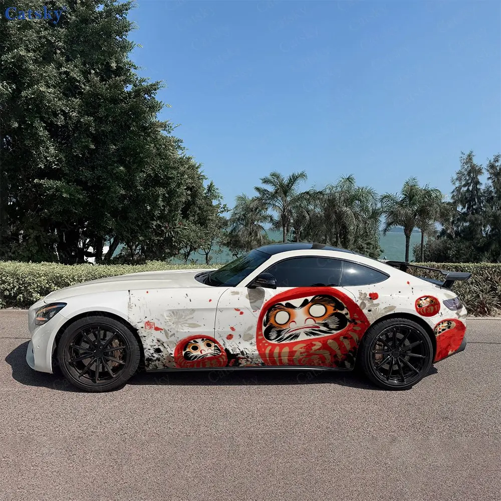 2pcs Japanese Daruma Spirit Realm, Durable, Fade-resistant, Enhance Vehicle Aesthetics With Bold Artistic Design Car Vinyl Wraps
2pcs Japanese Daruma Spirit Realm, Durable, Fade-resistant, Enhance Vehicle Aesthetics With Bold Artistic Design Car Vinyl Wraps