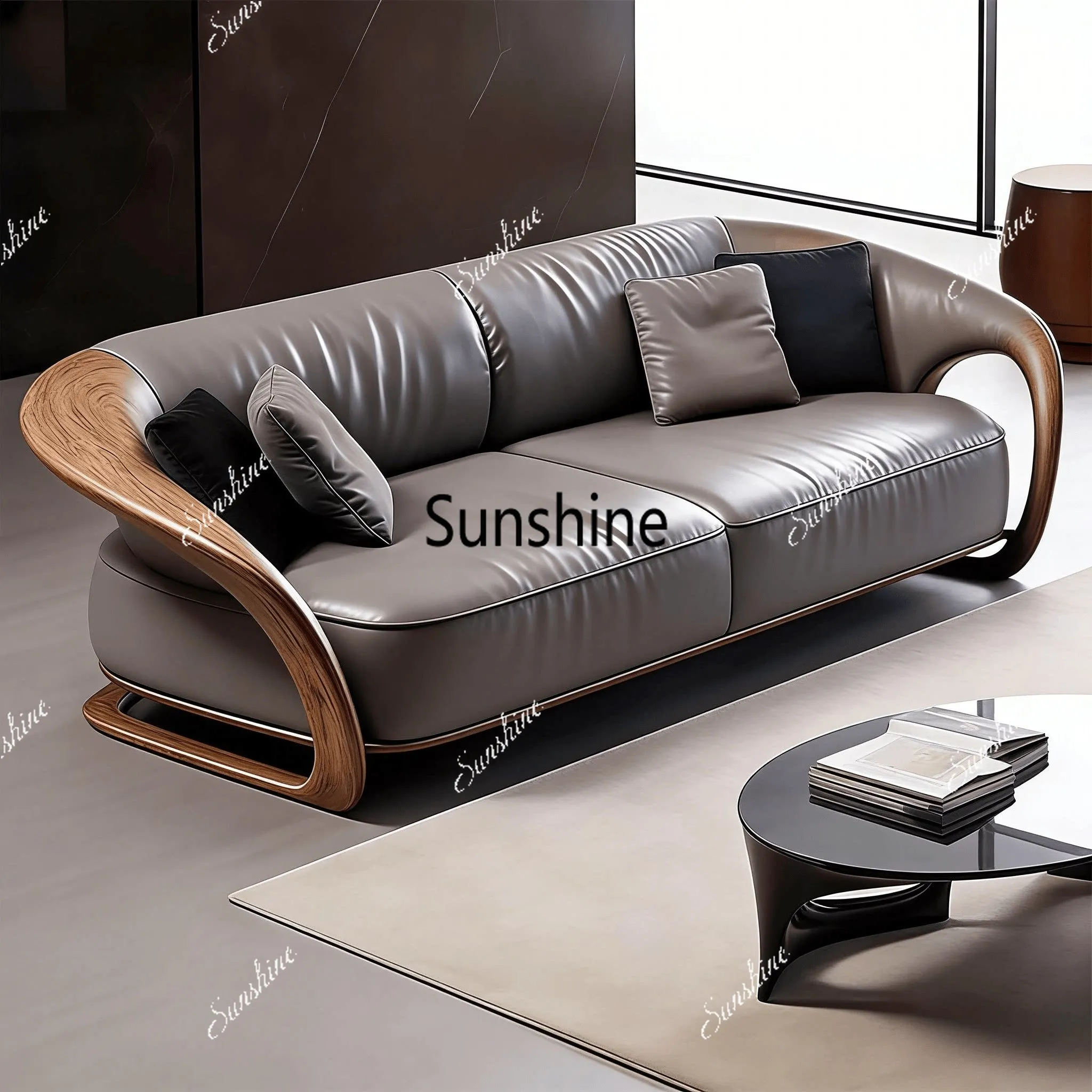 New Chinese-style solid wood living room sofa straight row casual simple high-end furniture customization
New Chinese-style solid wood living room sofa straight row casual simple high-end furniture customization