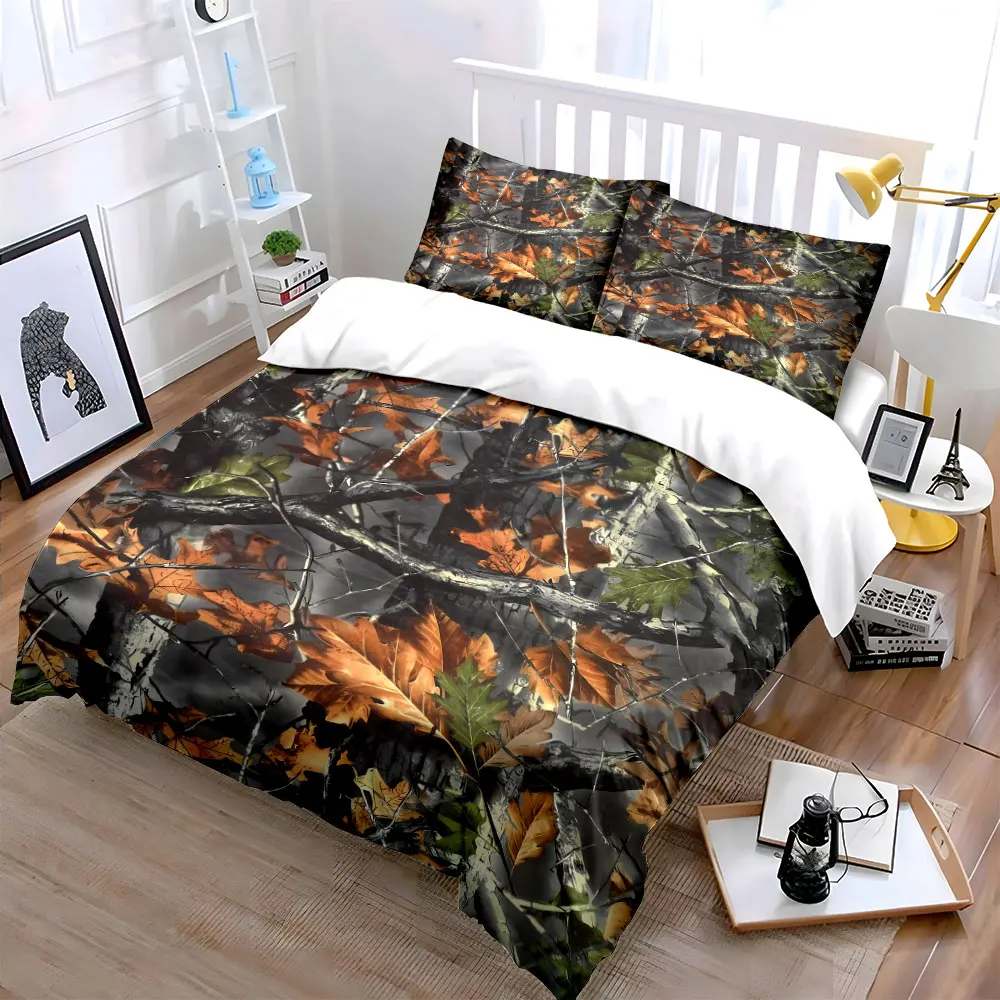 Autumn Camouflage Outdoor Gear Set kid's and adults' bedroom decor, Exquisite three-piece bedding set gift
Autumn Camouflage Outdoor Gear Set kid's and adults' bedroom decor, Exquisite three-piece bedding set gift