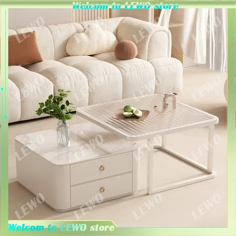 Simple Modern Coffee Table Luxury Storage Bedroom Low Coffee Table White Minimalist Meubles De Salon Living Room Furniture
Simple Modern Coffee Table Luxury Storage Bedroom Low Coffee Table White Minimalist Meubles De Salon Living Room Furniture