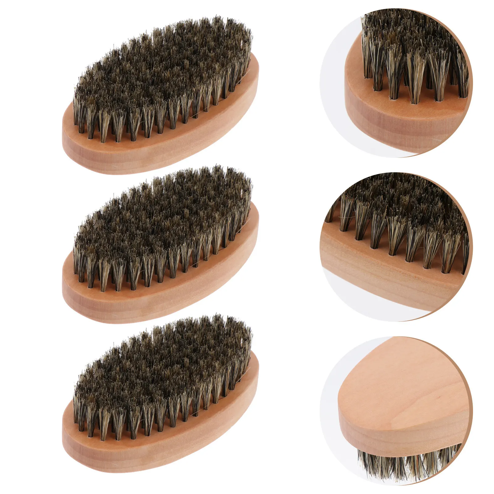 3pcs Beard Brush Premium Soft Bristle Wooden Handle For Men Grooming Tool Shaving Styling Travel Use Male Care Supply
3pcs Beard Brush Premium Soft Bristle Wooden Handle For Men Grooming Tool Shaving Styling Travel Use Male Care Supply
