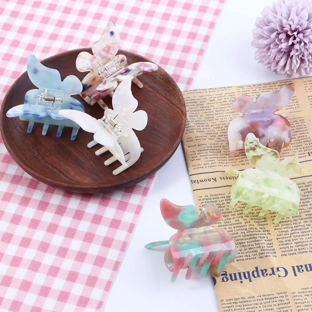 Hairpin Cute Hair Accessories Candy Colors Acetic Acid Butterfly Headwear Crab Clips Butterfly Hair Clips Hair Claw
Hairpin Cute Hair Accessories Candy Colors Acetic Acid Butterfly Headwear Crab Clips Butterfly Hair Clips Hair Claw
