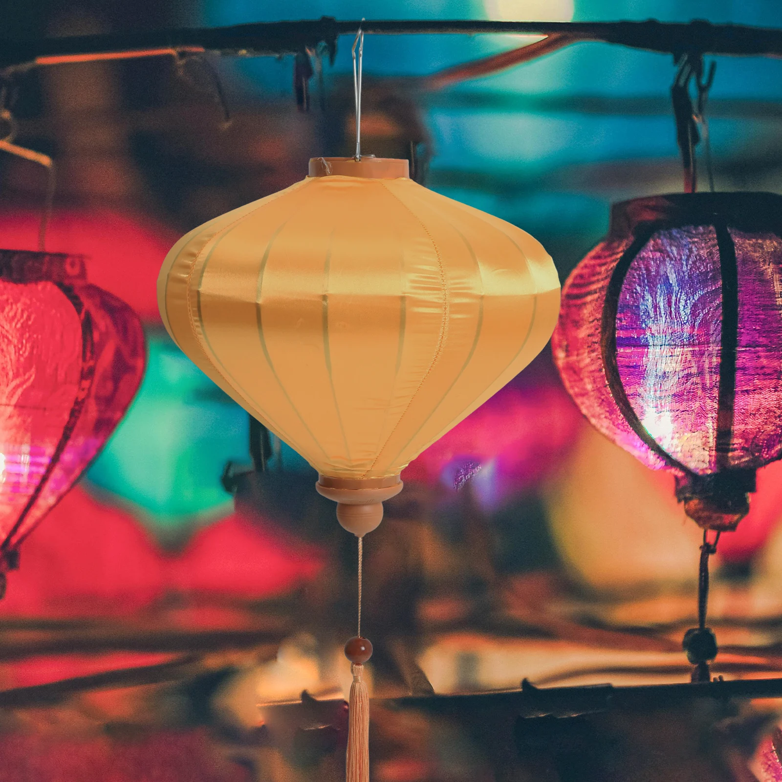 1pcs Oval Cloth Lantern Vietnam Japanese Hanging Light For Chinese New Year Wedding Party Garden Decor Orange Vintage Silk
1pcs Oval Cloth Lantern Vietnam Japanese Hanging Light For Chinese New Year Wedding Party Garden Decor Orange Vintage Silk