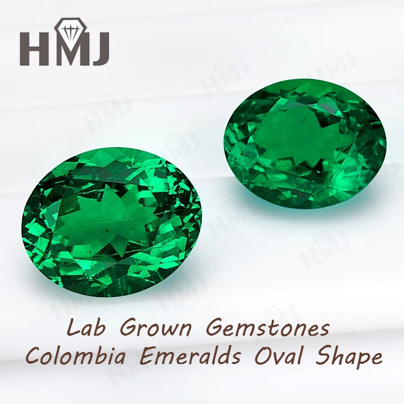 Lab Grown Colombia Emeralds Oval Shape Hand Cutting Hydrothermal with Cracks Inclusions Inside Selectable AGL Certificate Beads
Lab Grown Colombia Emeralds Oval Shape Hand Cutting Hydrothermal with Cracks Inclusions Inside Selectable AGL Certificate Beads