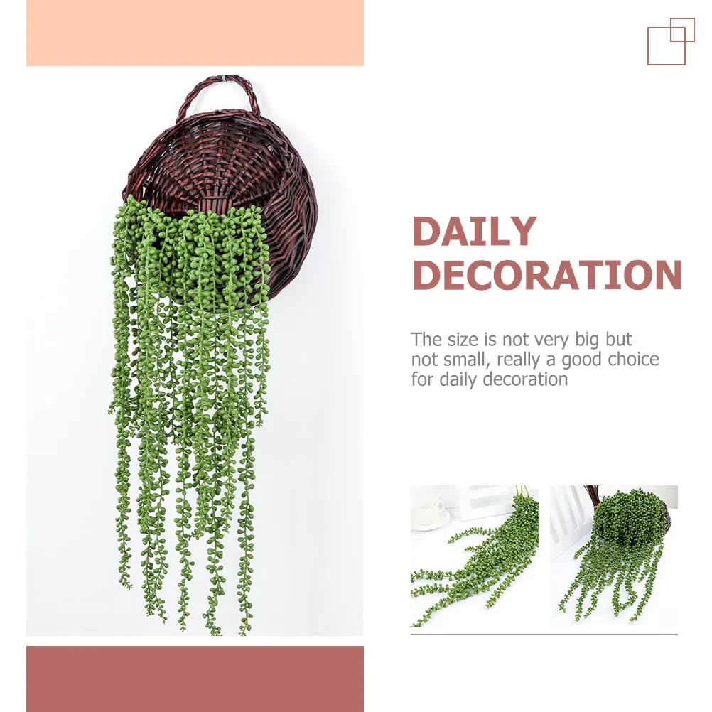 4 Pcs Fake Flowers of Lovers Tears Hanging Plants Artificial Decor Tall Faux Leaves Indoor Wall Succulent
4 Pcs Fake Flowers of Lovers Tears Hanging Plants Artificial Decor Tall Faux Leaves Indoor Wall Succulent